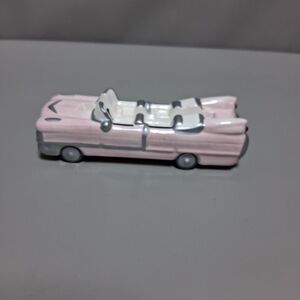 Vintage Mary Kay Cosmetics Pink Cadillac Business Card Holder 1989 Ceramic